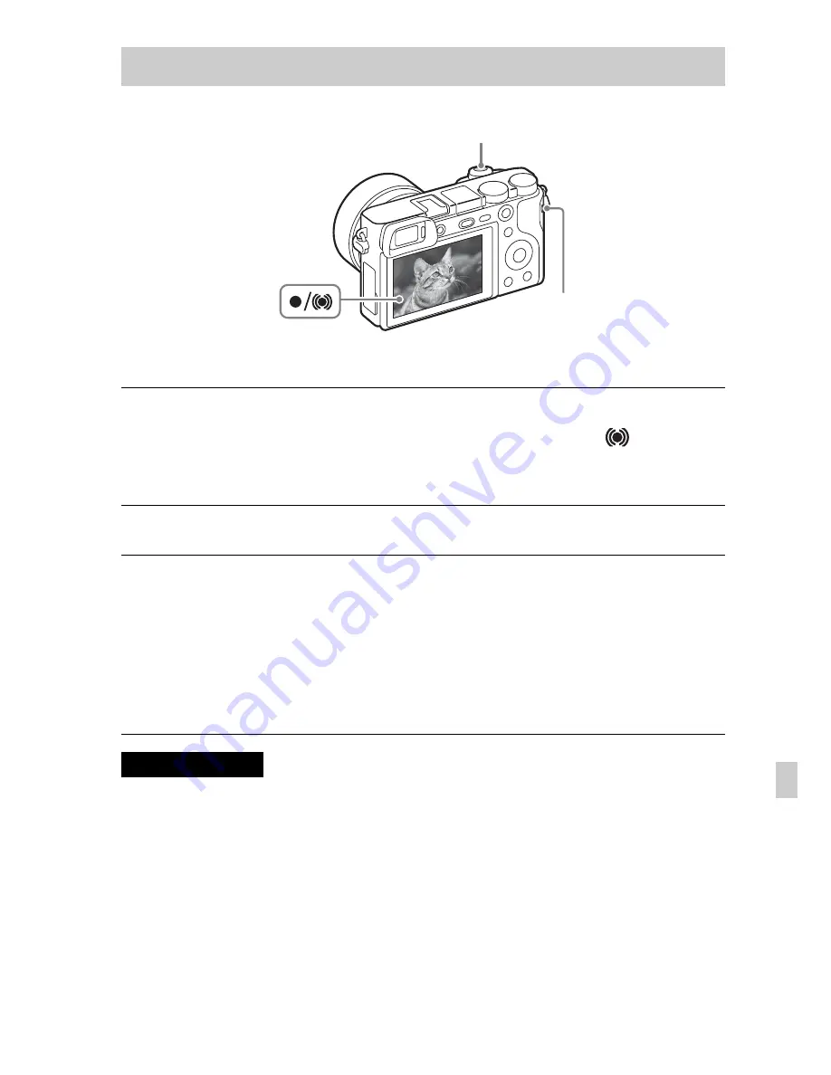 Sony ILCE-6000 Instruction Manual Download Page 401