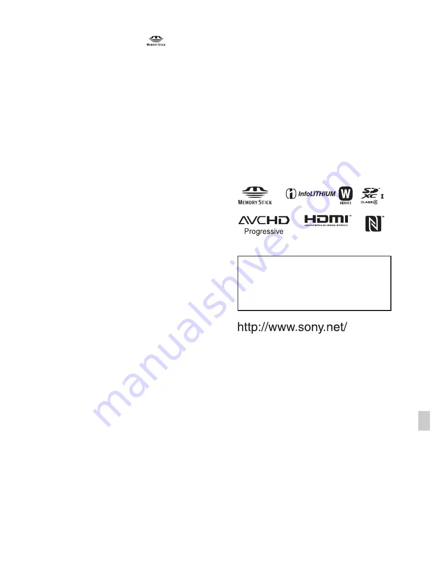 Sony ILCE-6000 Instruction Manual Download Page 415