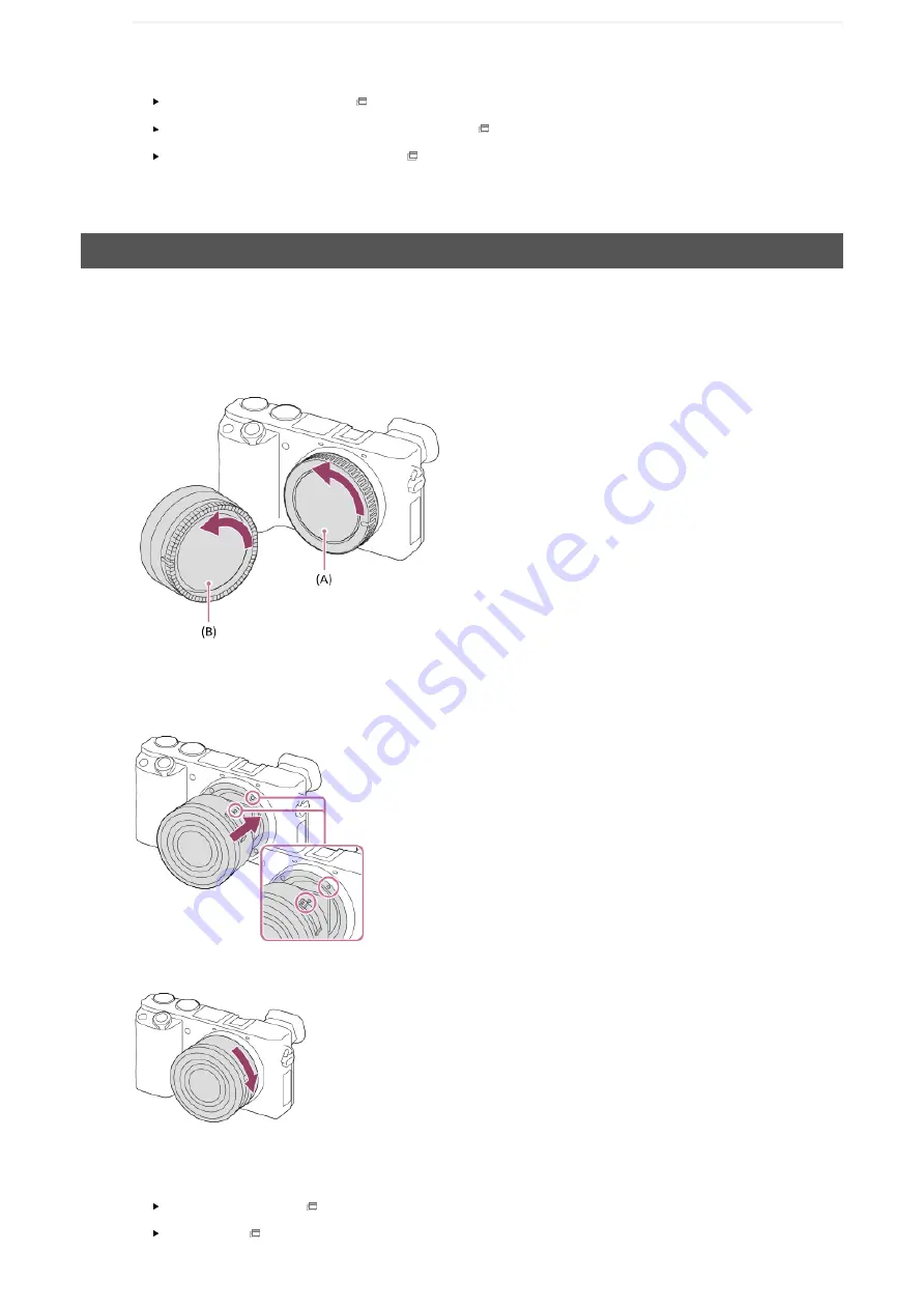 Sony ILCE-6100 Tutorials Manual Download Page 6