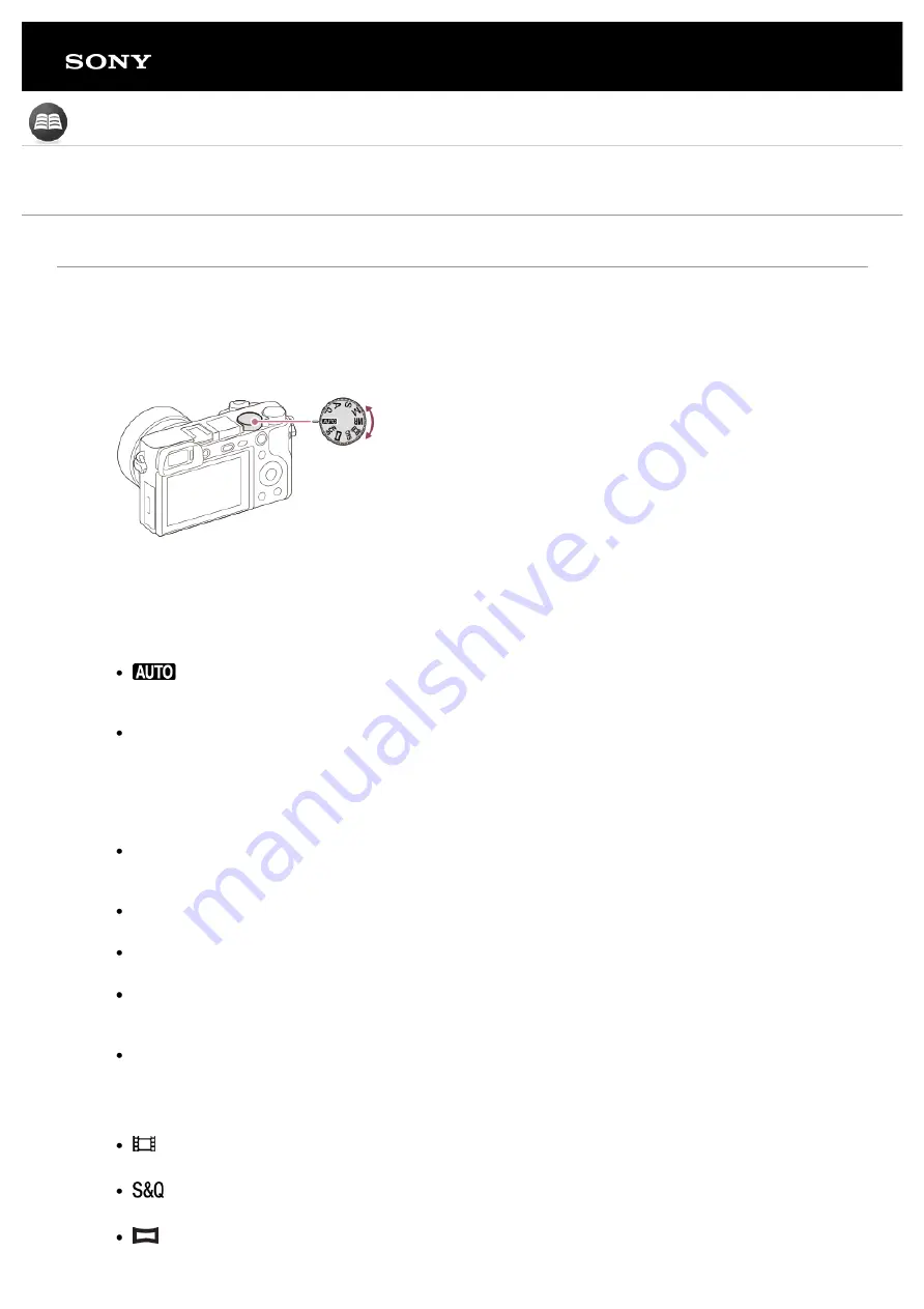 Sony ILCE-6100 Tutorials Manual Download Page 17