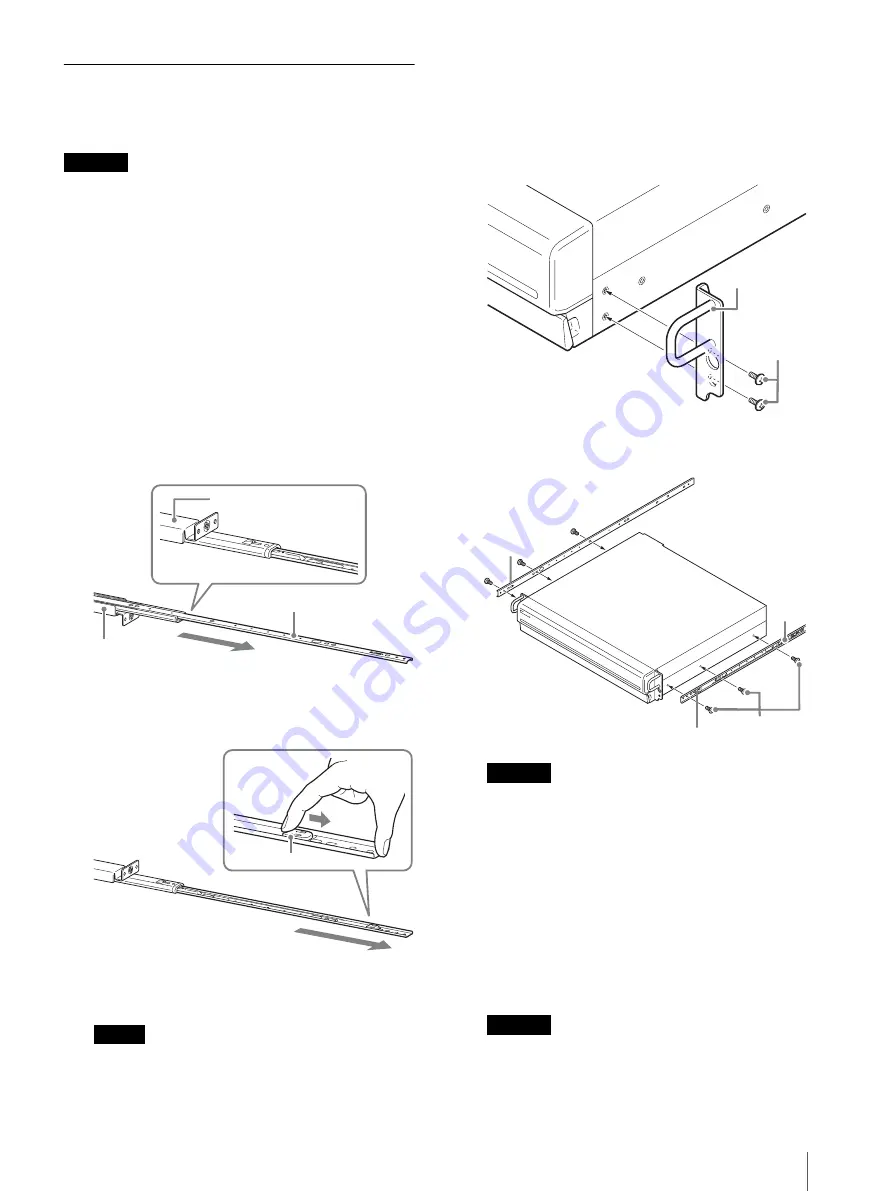 Sony Ipela NSR-1100 Installation Manual Download Page 13