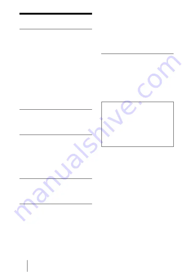 Sony IPELA PCSA-CXA55 Operating Instructions Manual Download Page 28