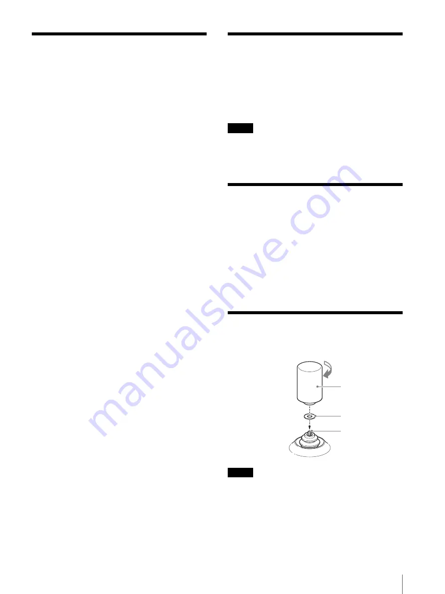 Sony Ipela RM-NS10 Operating Instructions Manual Download Page 49