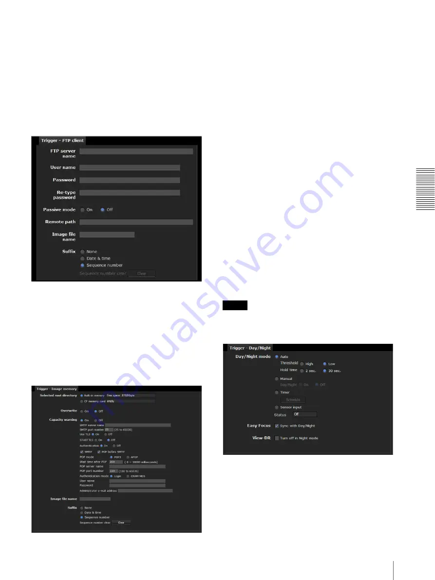 Sony Ipela SNC-CH135 User Manual Download Page 91