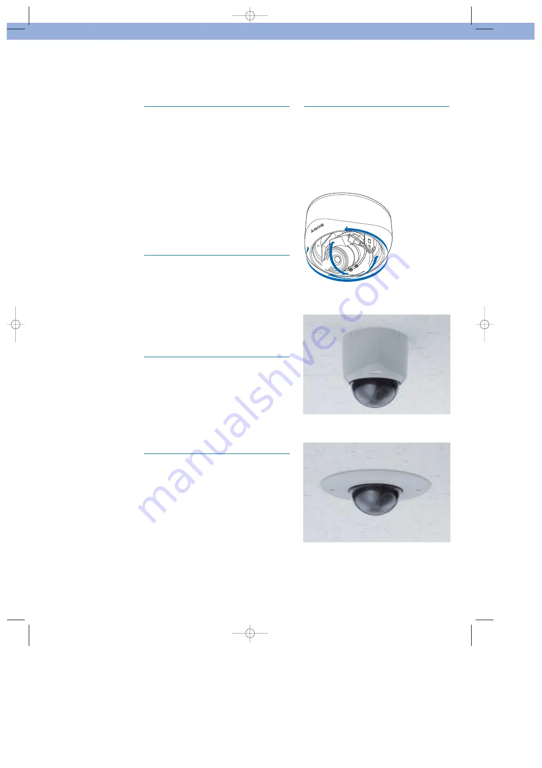 Sony IPELA SNC-DF40N Brochure & Specs Download Page 3