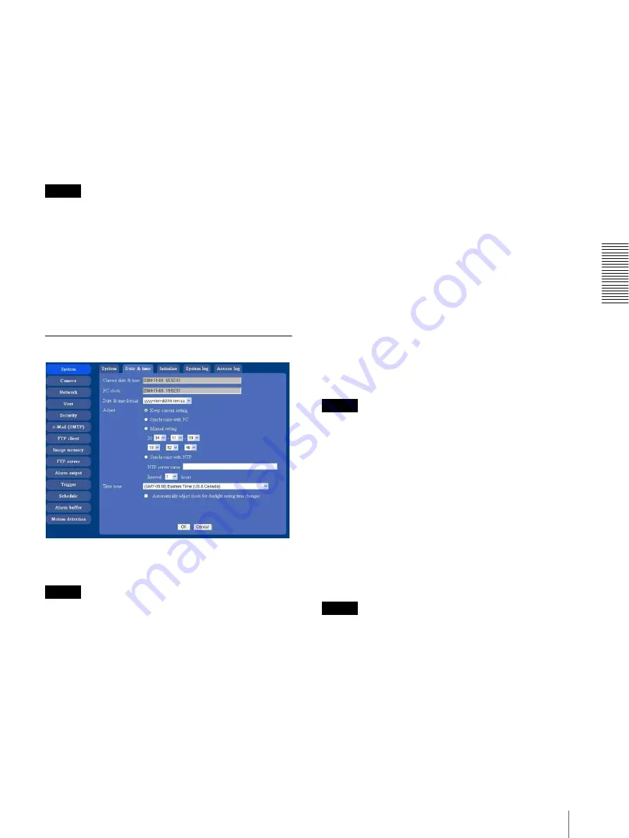 Sony IPELA SNC-DF70N User Manual Download Page 29