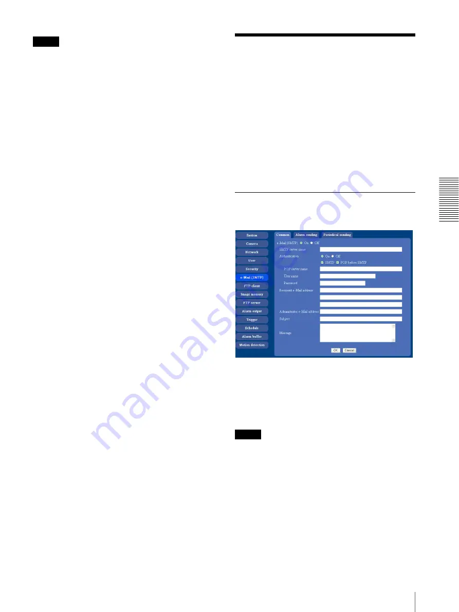 Sony IPELA SNC-DF70N User Manual Download Page 41