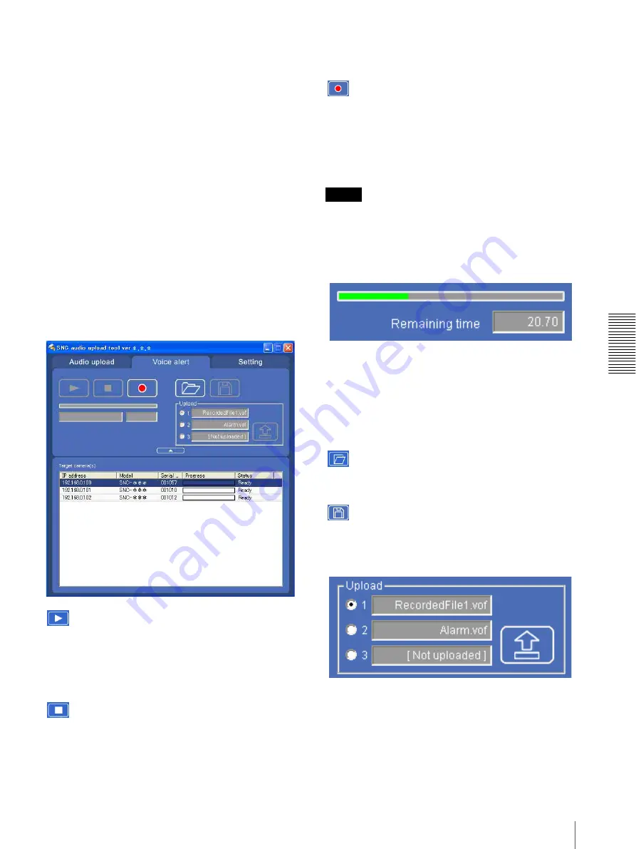 Sony IPELA SNC-DF70N User Manual Download Page 63