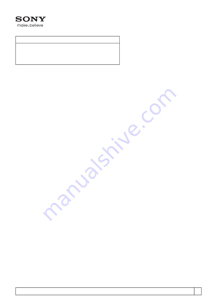 Sony IPELA SNC-DH260 Quick Manual Download Page 1