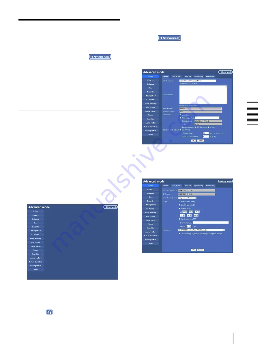 Sony IPELA SNC-P5 User Manual Download Page 33