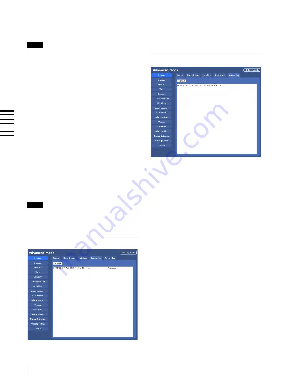 Sony IPELA SNC-P5 User Manual Download Page 38