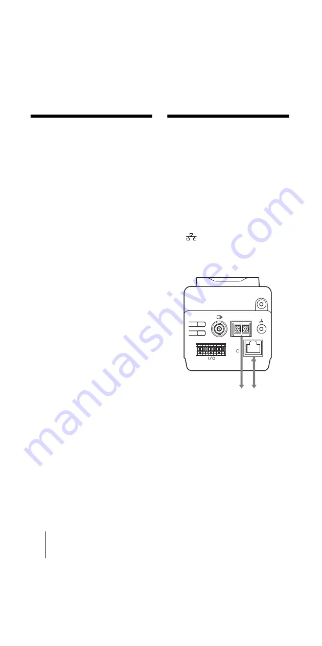 Sony IPELA SNC-Z20N Installation Manual Download Page 12