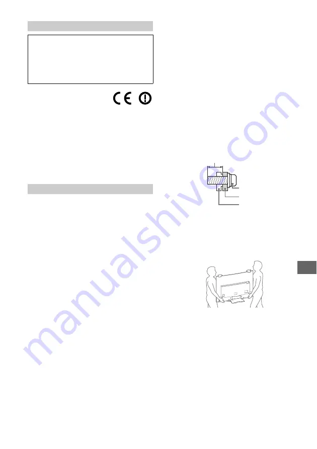 Sony KD-65SD8505 Скачать руководство пользователя страница 287