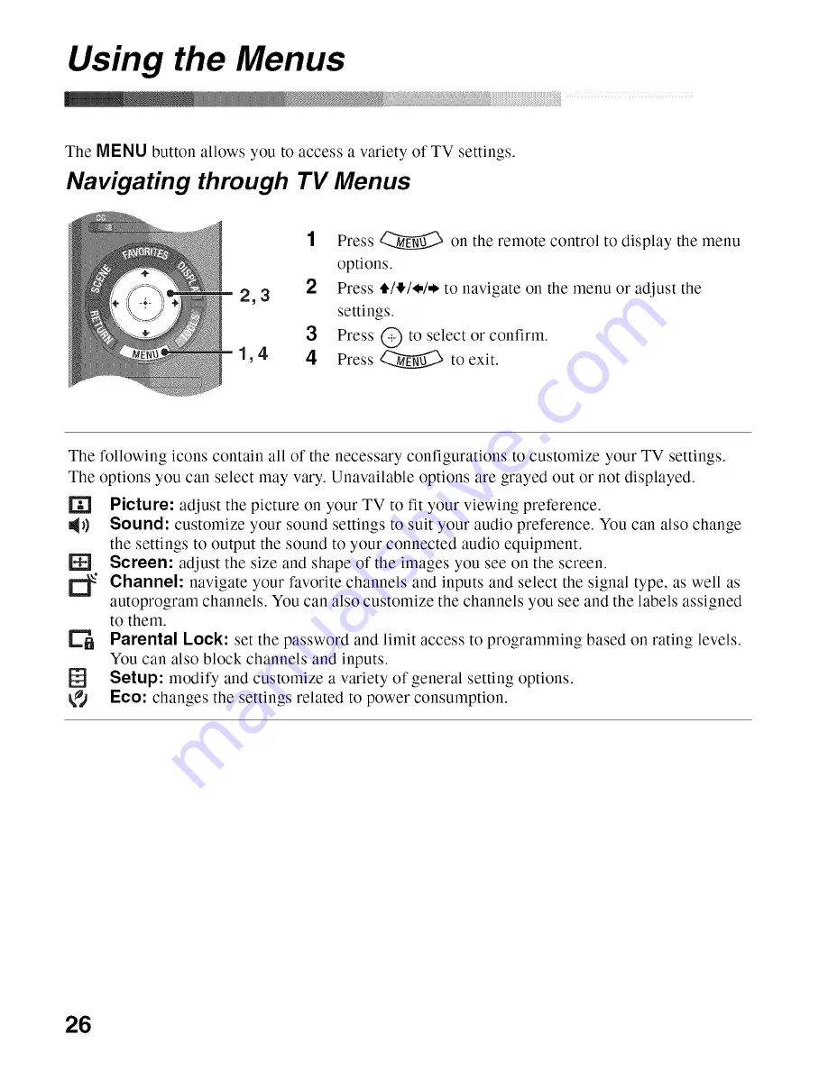 Sony KDL-22BX300 - Bravia Bx Series Lcd Television Operating Instructions Manual Download Page 83