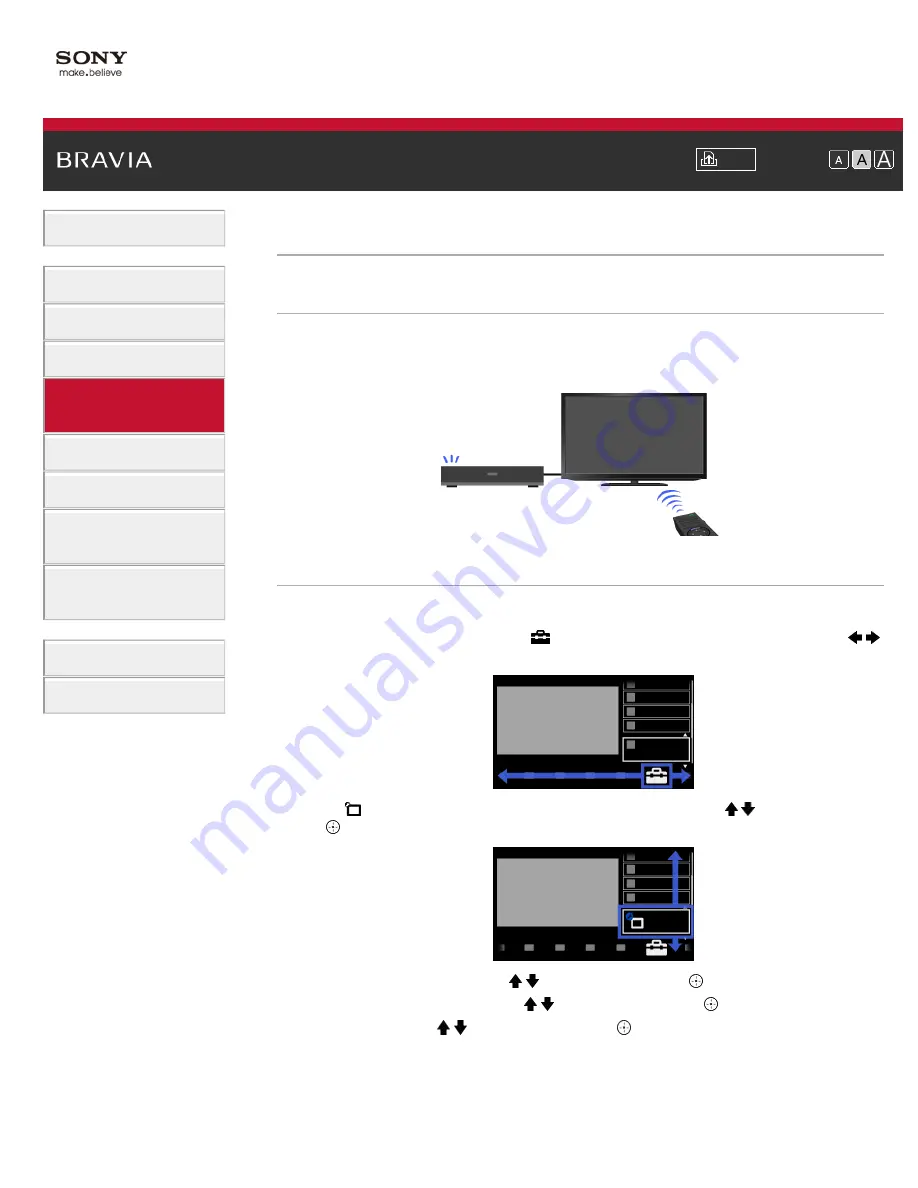 Sony KDL-32HX755 Manual Download Page 73