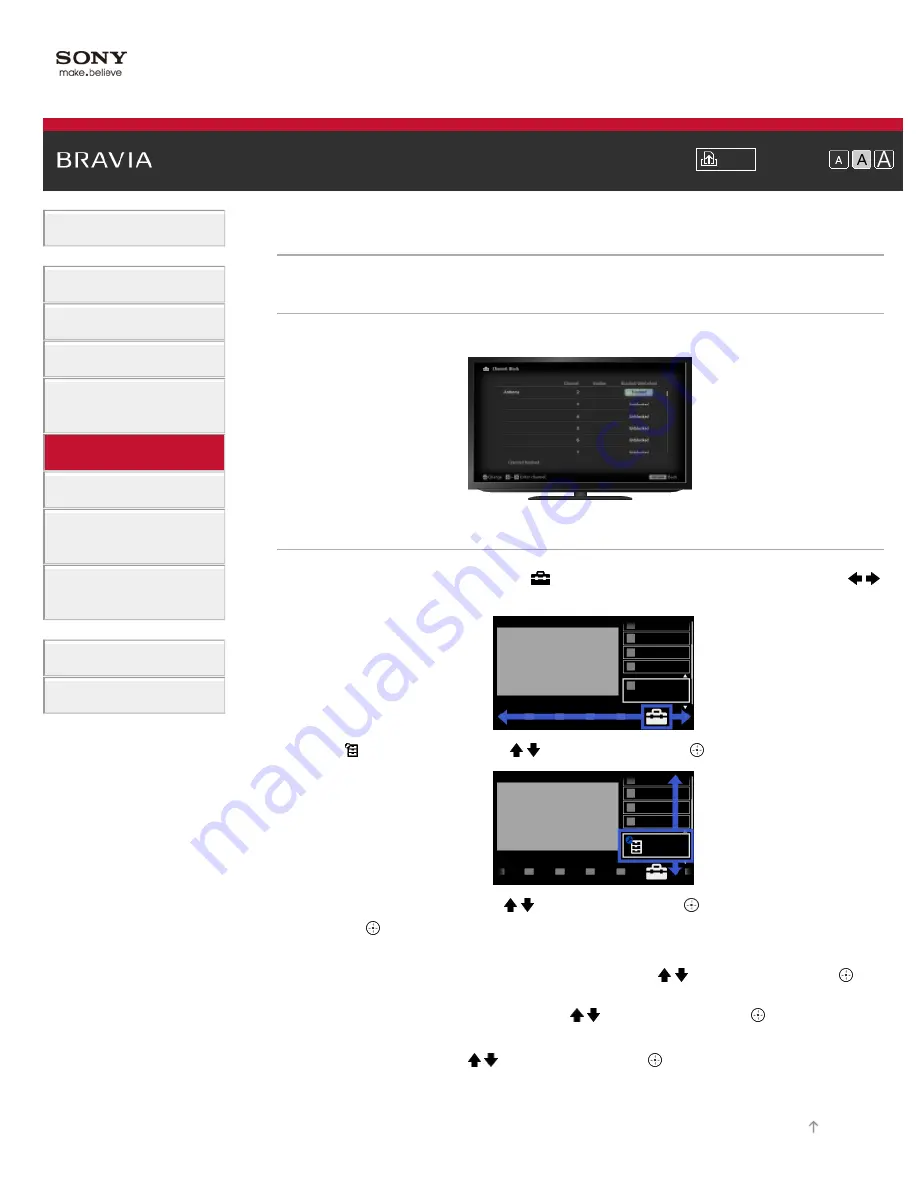 Sony KDL-32HX755 Manual Download Page 101