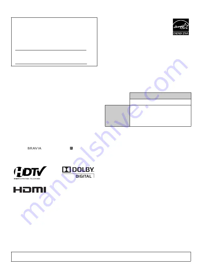 Sony KDL-32LL150 - 32