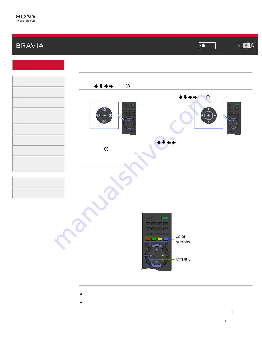 Sony KDL-32W655A I-Manual Download Page 19