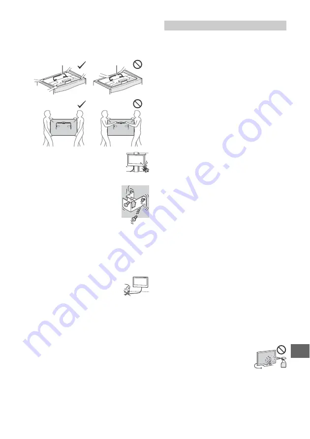 Sony KDL- 32W70xB Reference Manual Download Page 319