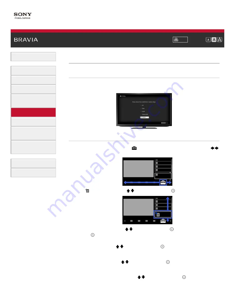 Sony KDL-46HX752 Скачать руководство пользователя страница 101