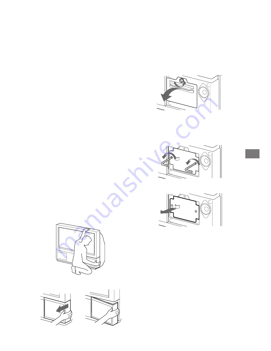 Sony KL-37W1K Operating Instructions Manual Download Page 119