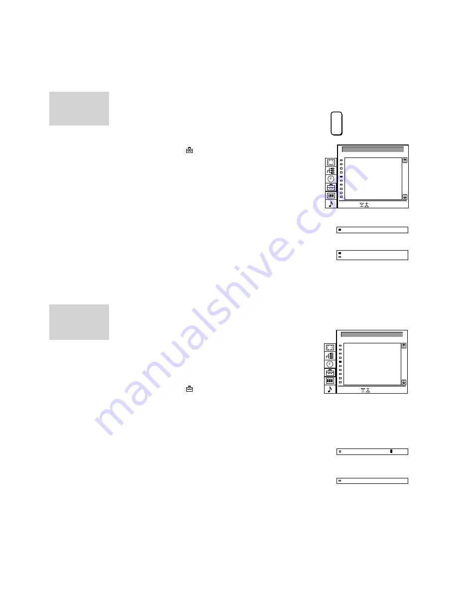 Sony KL-37W1K Operating Instructions Manual Download Page 132