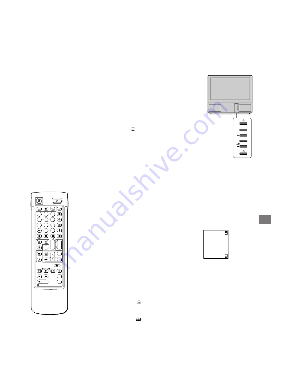 Sony KL-37W1K Operating Instructions Manual Download Page 165