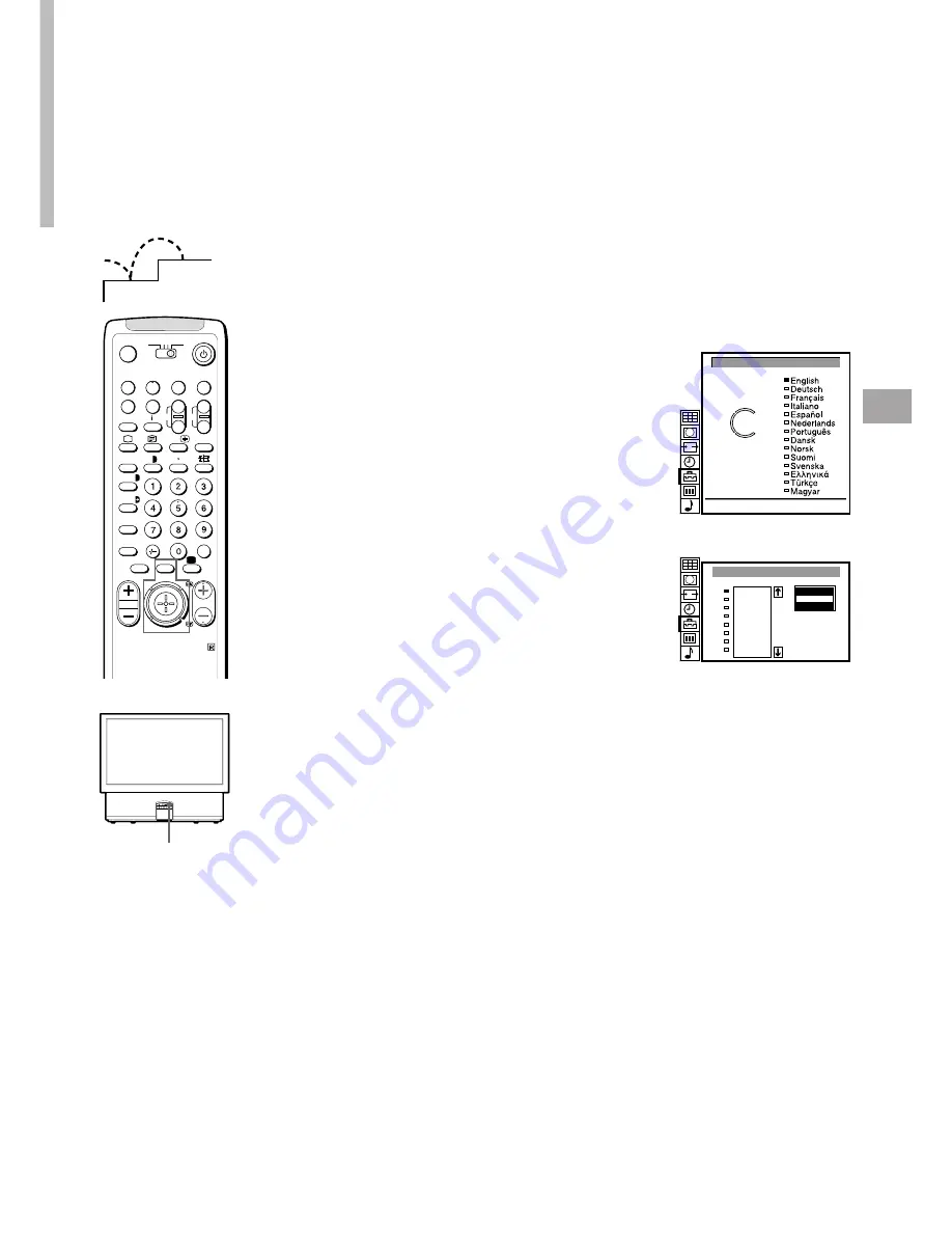 Sony KL-40WA1 Скачать руководство пользователя страница 67