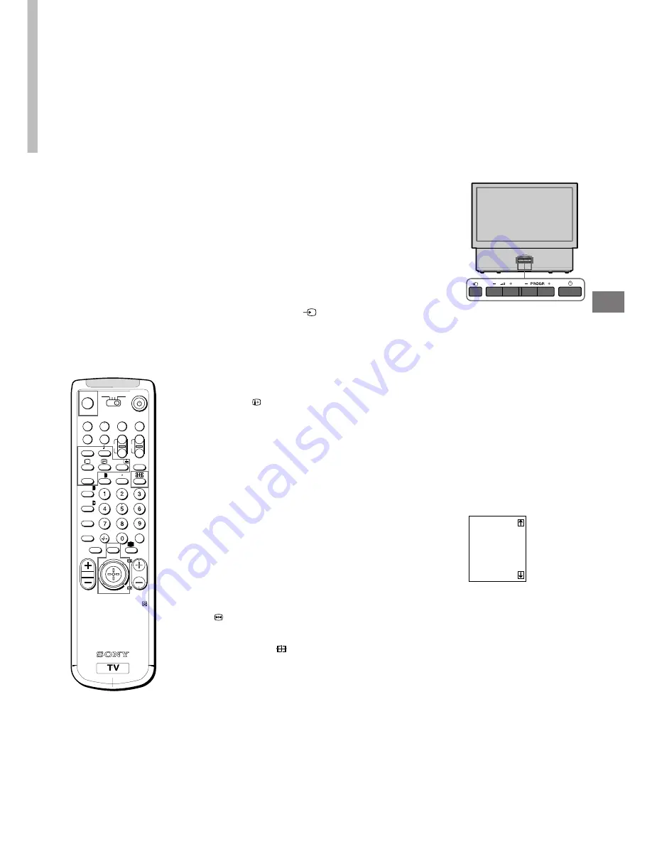 Sony KL-40WA1 Operating Instructions Manual Download Page 75