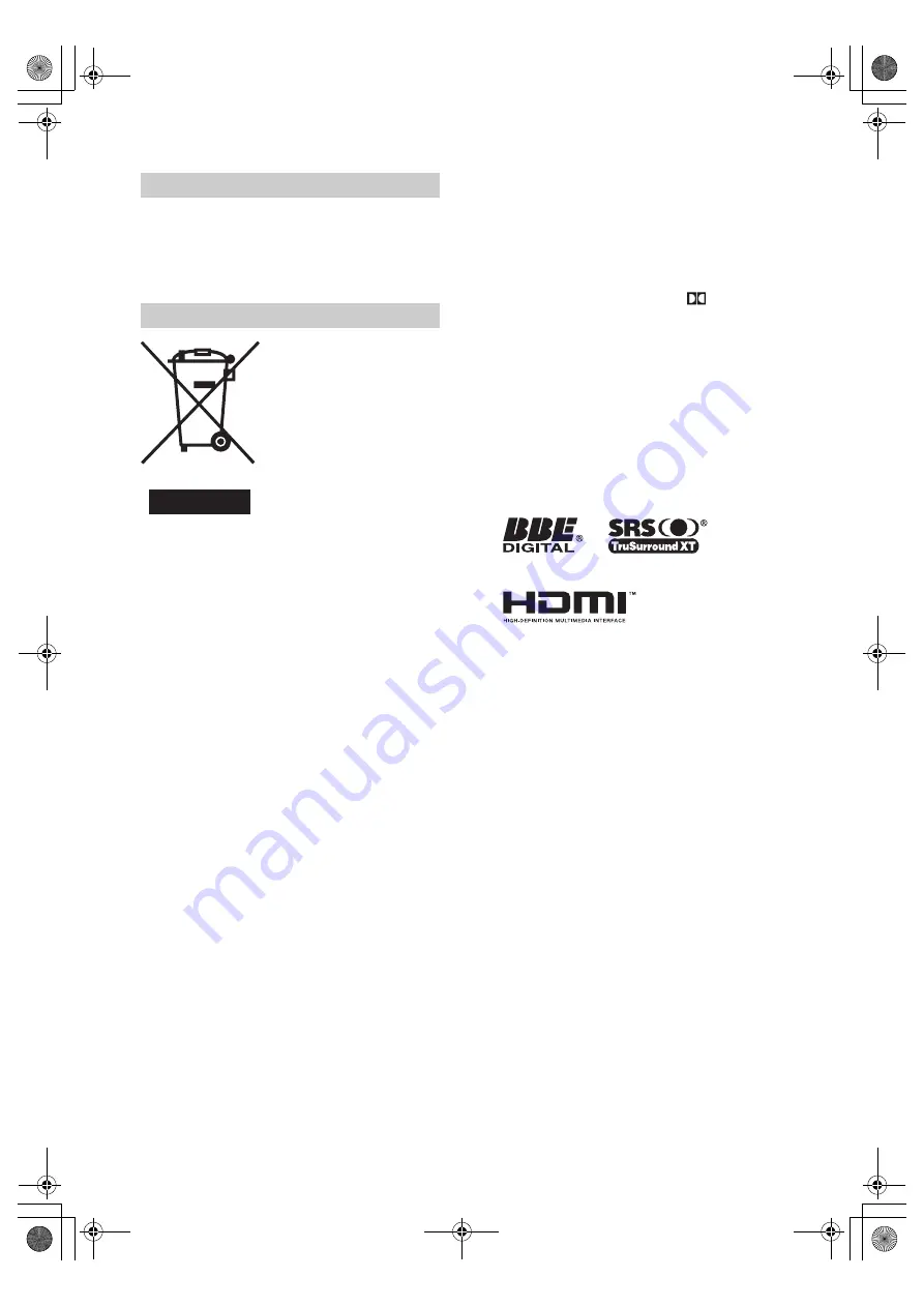 Sony KLV-26U2520 Скачать руководство пользователя страница 48