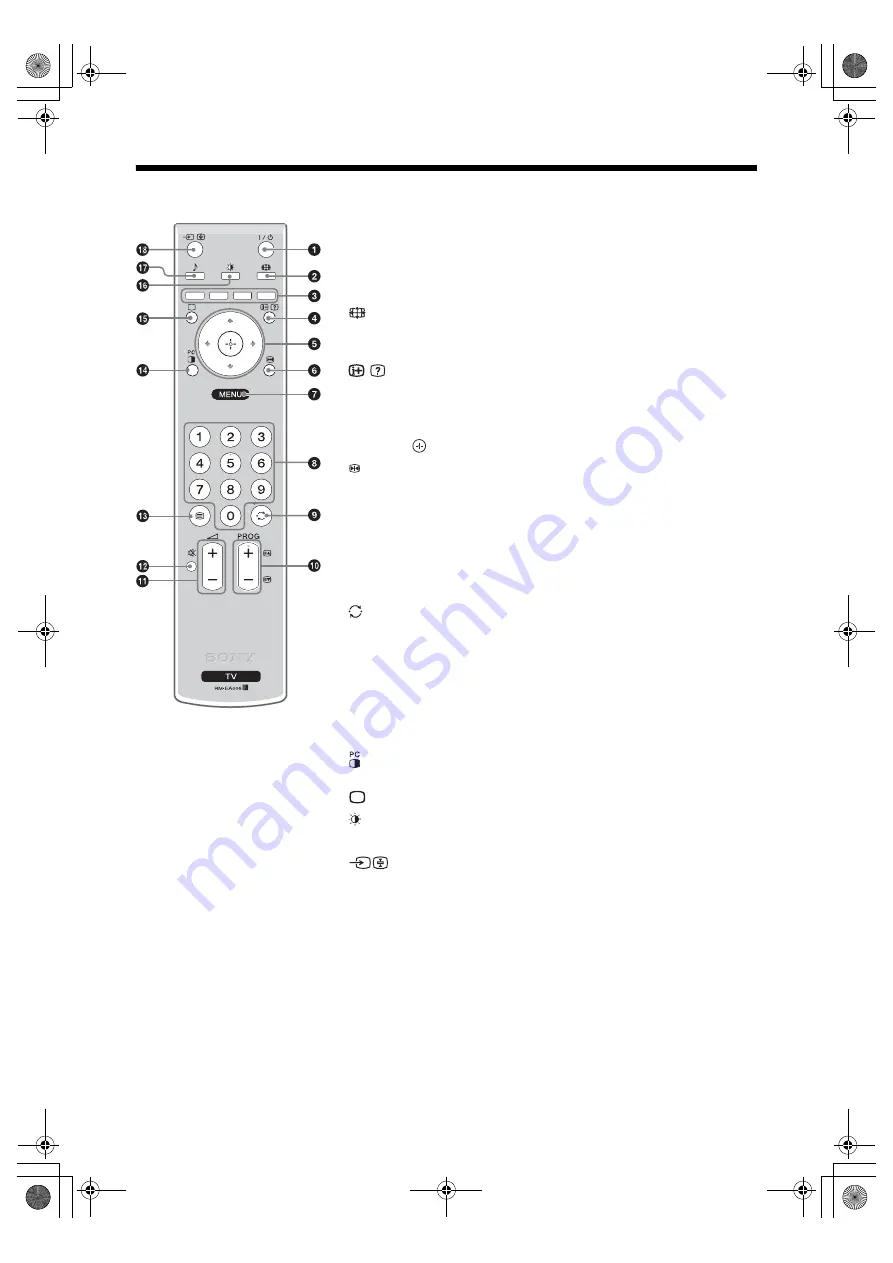 Sony KLV-26U2520 Operating Instructions Manual Download Page 55