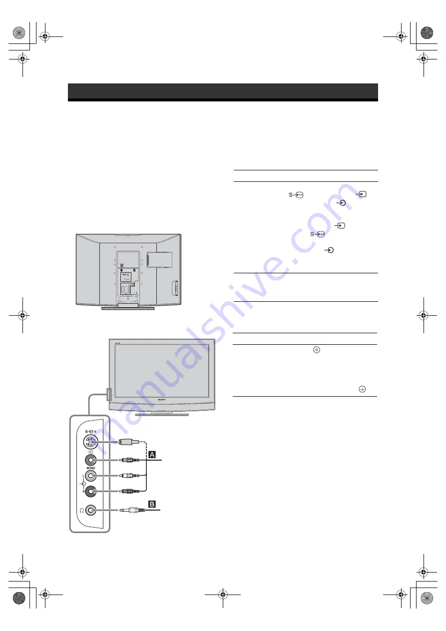 Sony KLV-26U2520 Скачать руководство пользователя страница 64