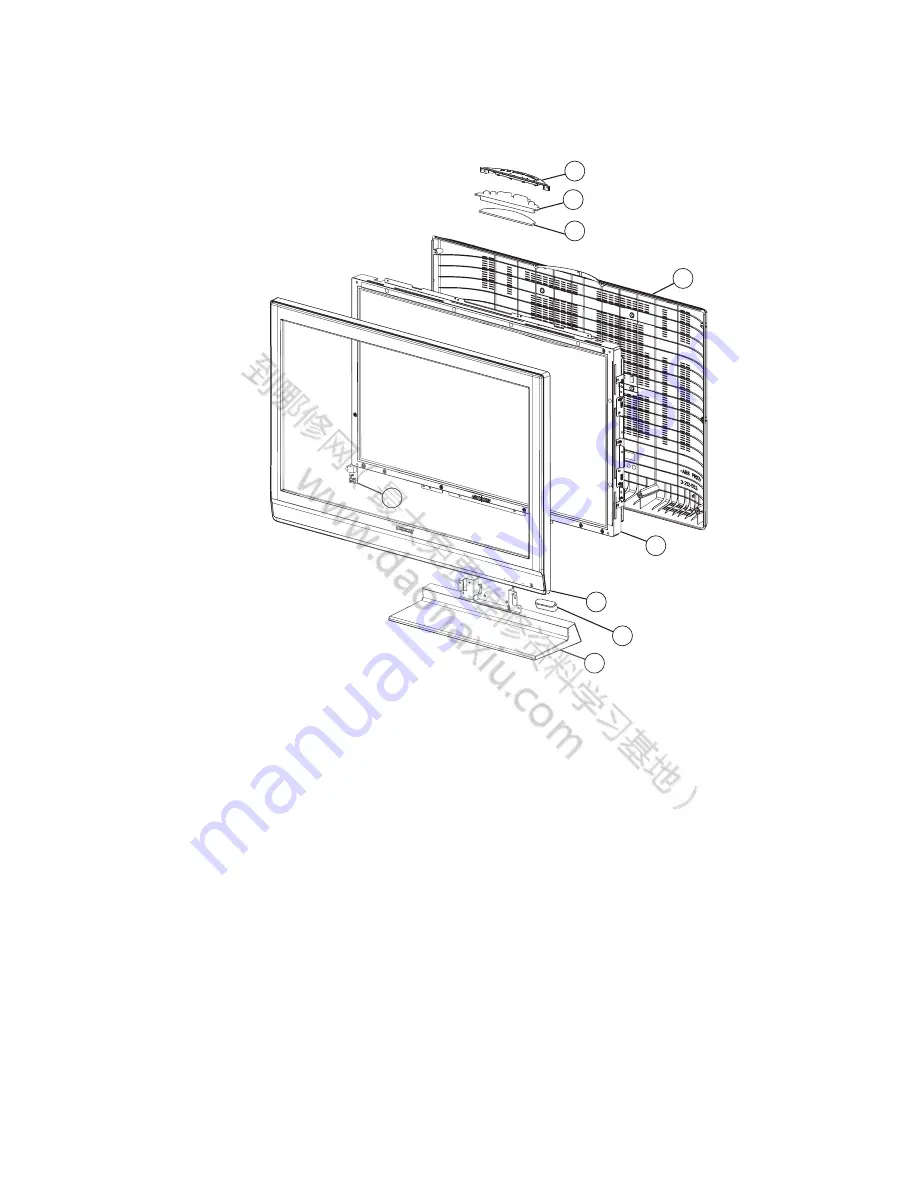 Sony KLV-32M300A Service Manual Download Page 50