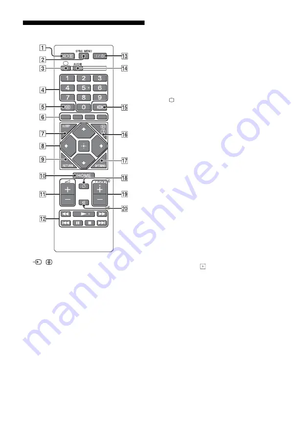 Sony KLV- 40R472B Скачать руководство пользователя страница 8