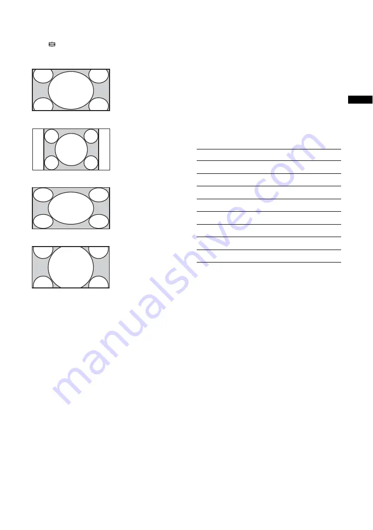 Sony KLV-40W300A Operating Instructions Manual Download Page 15