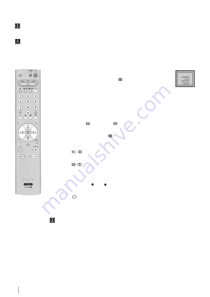 Sony KP-41PX2 Instruction Manual Download Page 90