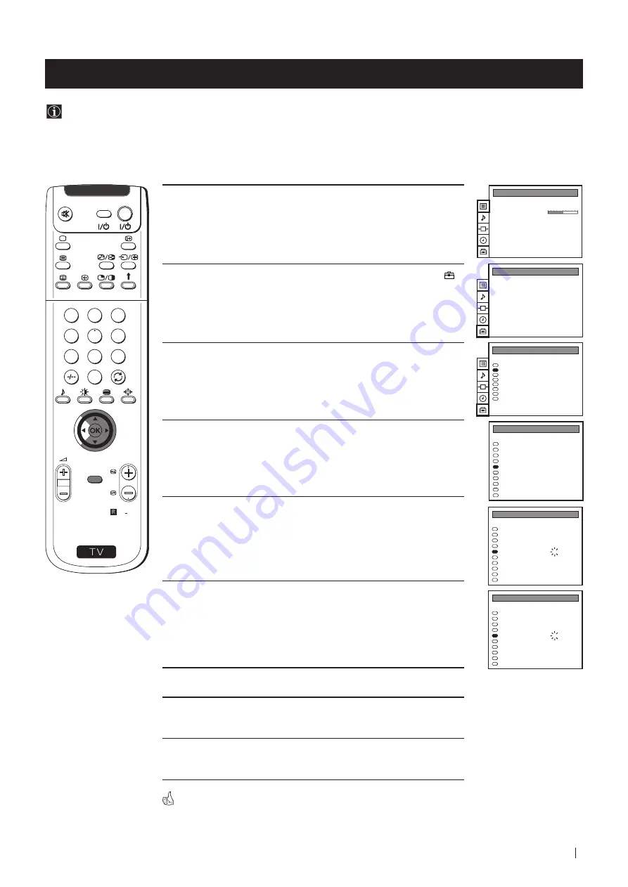 Sony KP-41PZ1D Скачать руководство пользователя страница 119