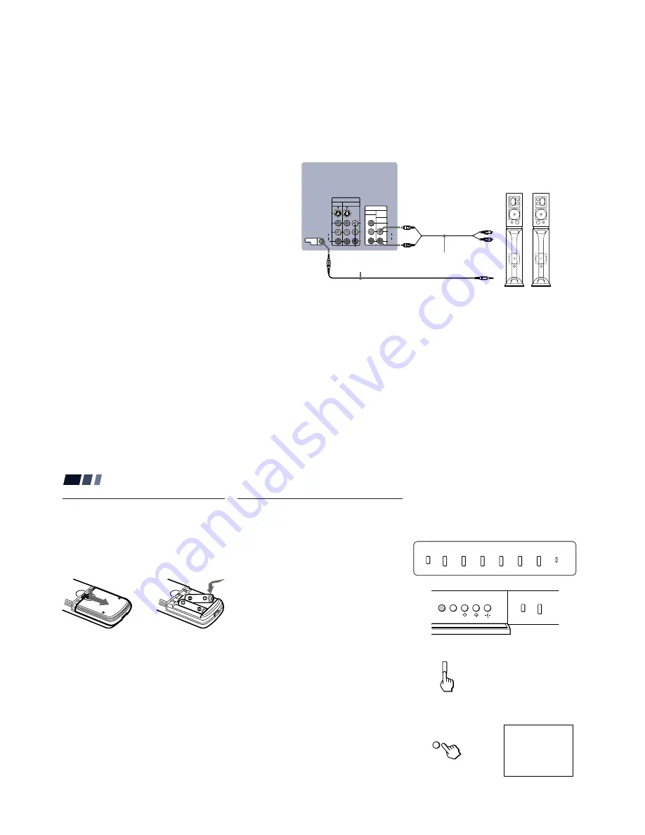 Sony KP-43T70K Скачать руководство пользователя страница 12