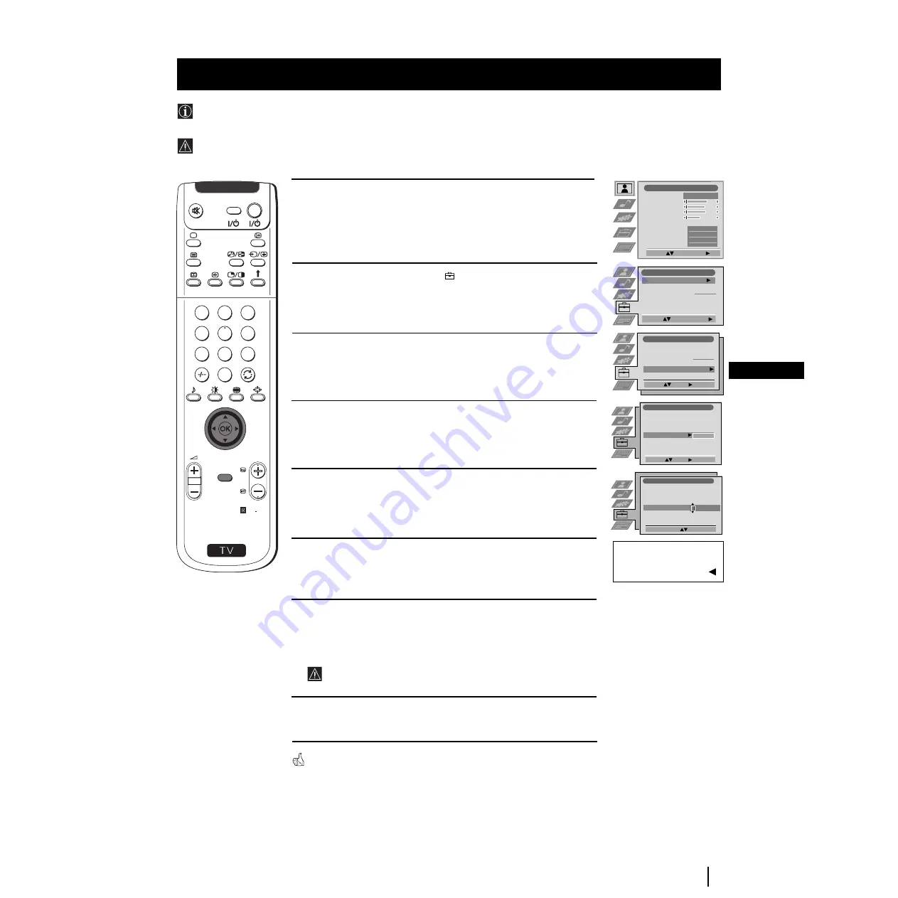 Sony KP-44PS2 Instruction Manual Download Page 19