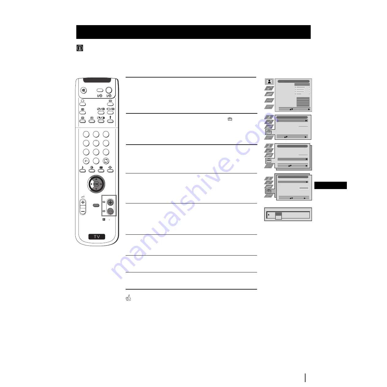 Sony KP-44PS2 Instruction Manual Download Page 85