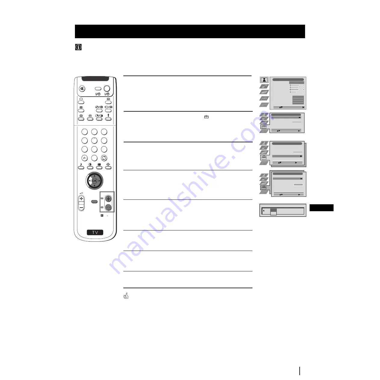 Sony KP-44PS2 Instruction Manual Download Page 149