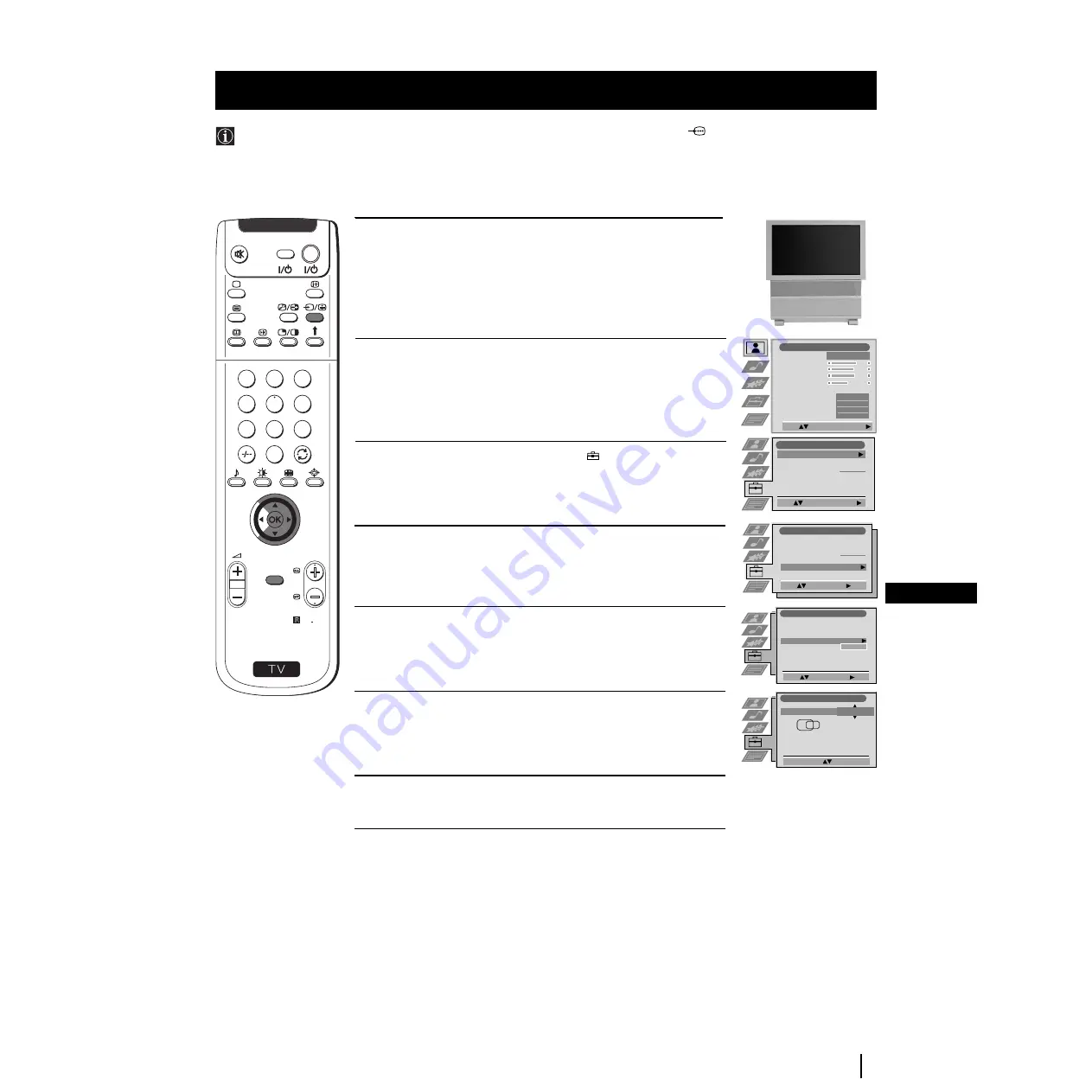 Sony KP-44PS2 Instruction Manual Download Page 153