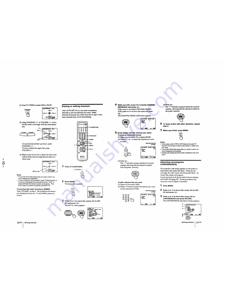 Sony KP-46V35 Service Manual Download Page 10