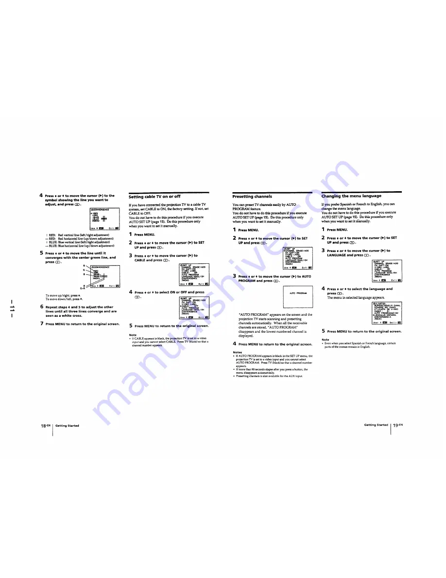 Sony KP-46V35 Service Manual Download Page 11