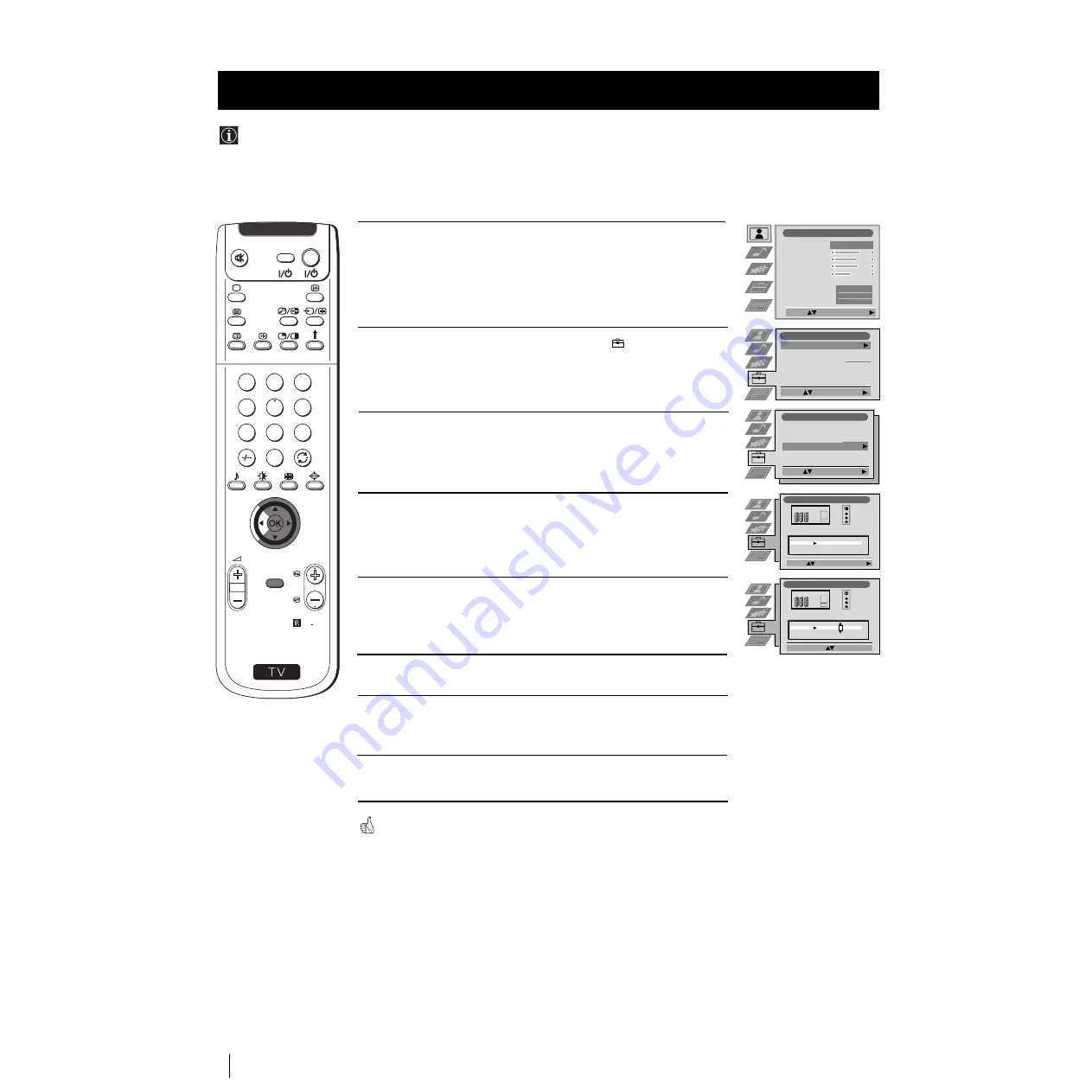 Sony KP-48PS1K Instruction Manual Download Page 52