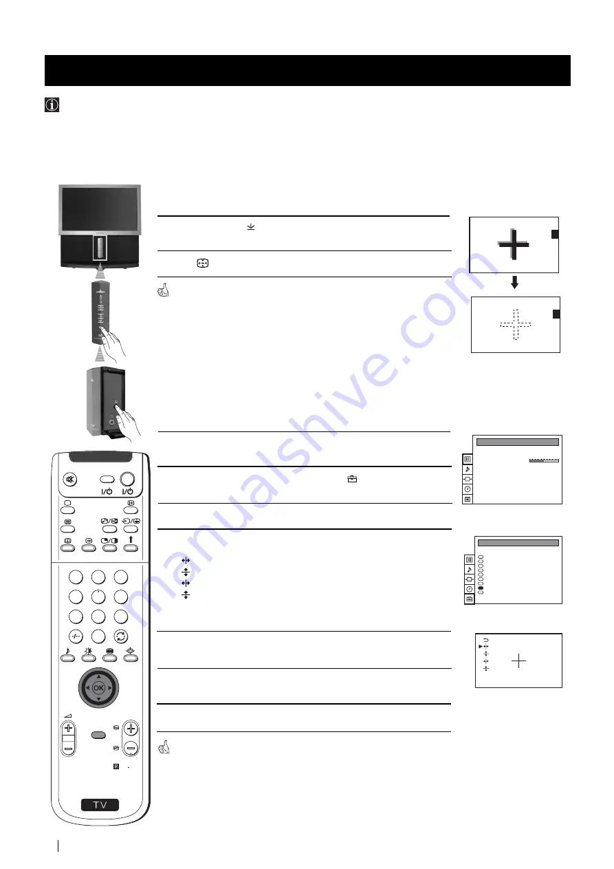 Sony KP-51DS1U Instruction Manual Download Page 10