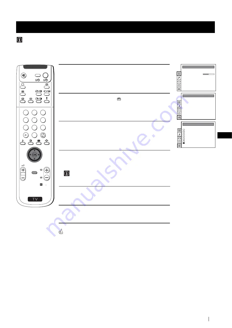 Sony KP-51DS1U Instruction Manual Download Page 21