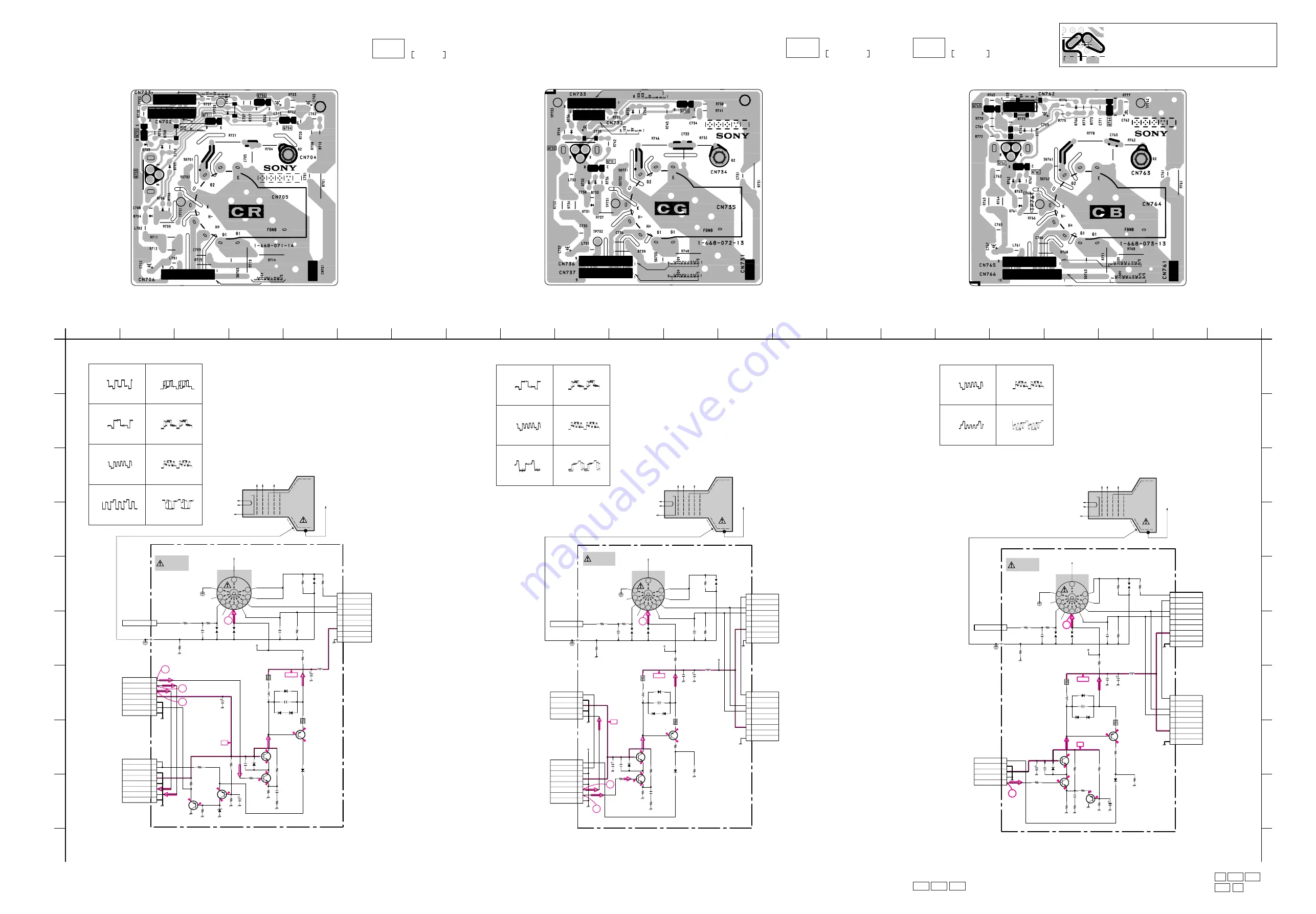 Sony KP-51DS1U Service Manual Download Page 69