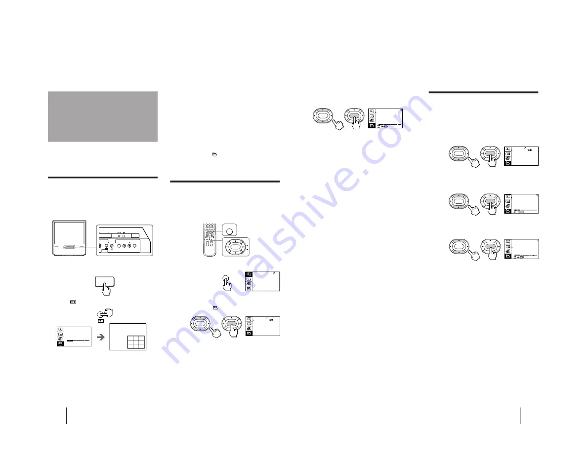 Sony KP-EF41HK2 Service Manual Download Page 8