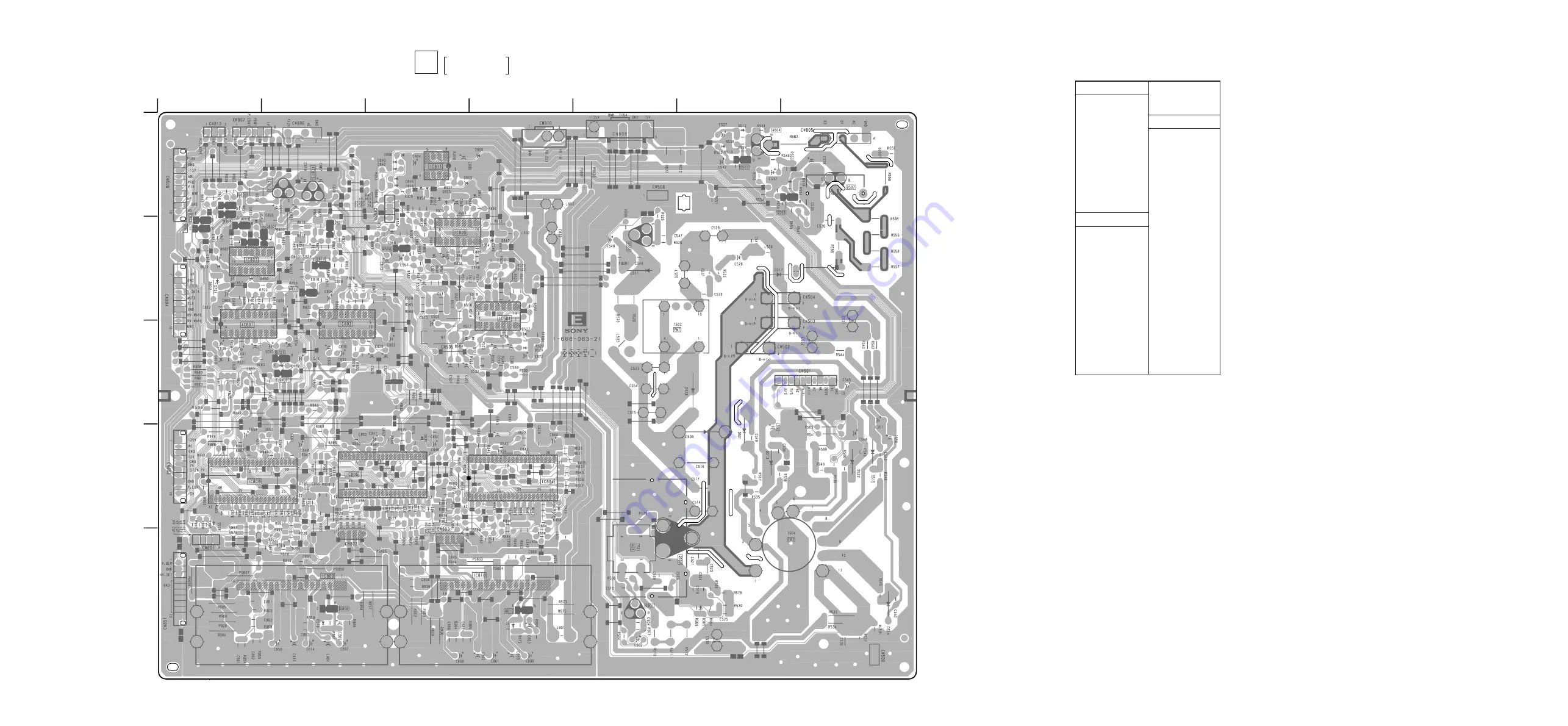 Sony KP-EF41HK2 Service Manual Download Page 59